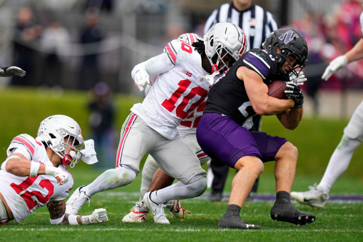 Ohio State cornerback Denzel Burke